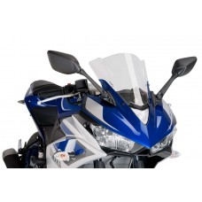 Z-RACING SCREEN FOR YAMAHA YZF-R3 2015-2018 - CLEAR